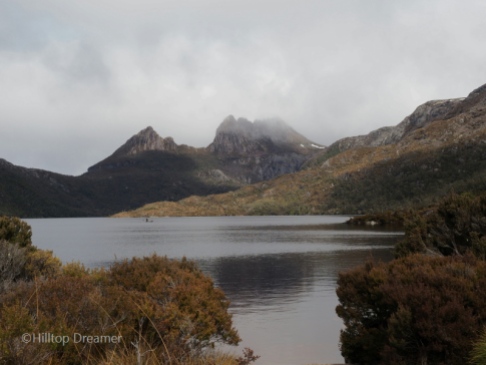 Cradle Mountain over looking Dove Lake